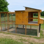 The Chicken Tractor Completed